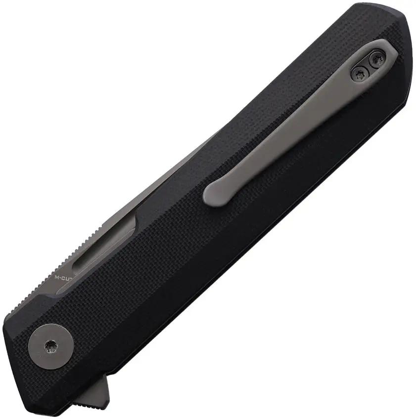 Bestech Knives Bestechman Dundee Linerlock BMK01T Gray PVD MCut Blade G10 Handle 3.5in EDC Ready by Bestech Knives