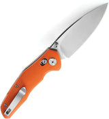 Bestech Knives Ronan B Lock Orange G10 Handle Folding Knife For EDC Enthusiasts 3.25in Satin 14C28N Blade by Bestech Knives