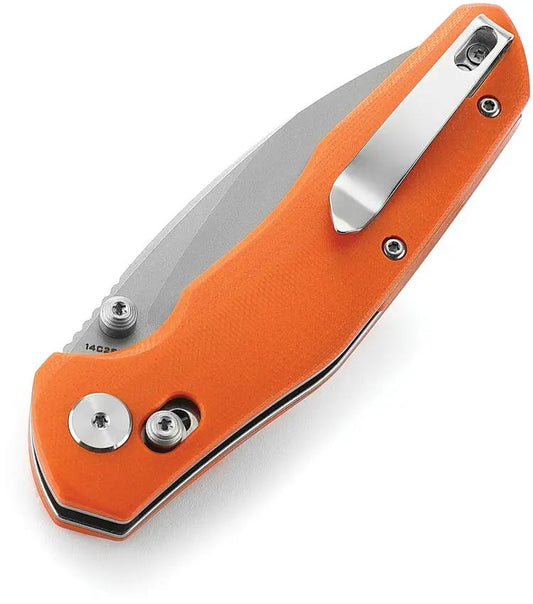 Bestech Ronan B Lock Orange Folding Knife 14C28N Blade G10 Handle EDC For Outdoors by Bestech Knives