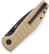 Bestech Knives Bestechman Goodboy Buttonlock EDC Knife BMK04E With D2 Tool Steel Blade Khaki G10 Handle by Bestech Knives