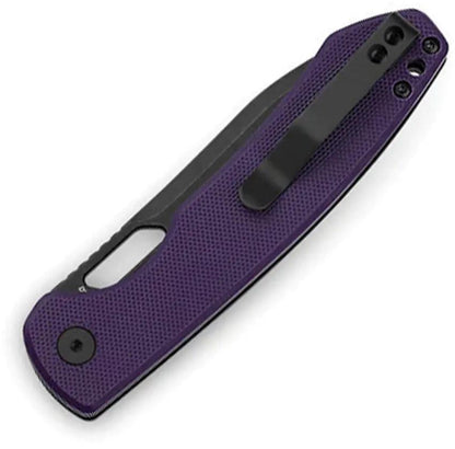 Bestech Firebird Buttonlock EDC Knife BMK05D With Purple G10 Handle D2 Blade Thumb Pull Pocket Clip by Bestech Knives