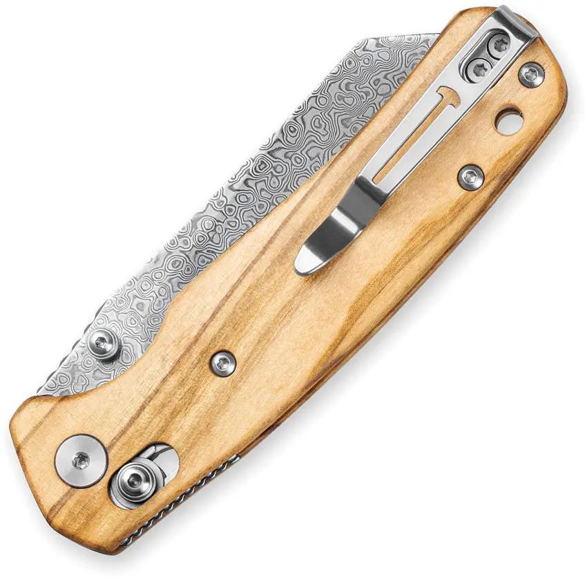 Bestech Knives Cicada Wing Crossbar Wood EDC Folder For Knife Collectors Premium Craftsmanship by Bestech Knives