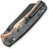 Bestech Knives Cicada Wing Crossbar Wood Folding Knife BMK06-W-6 For EDC Enthusiasts Durable Smooth Action by Bestech Knives