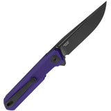 Bestech Knives Bestechman Mini Dundee Purple G10 Slip Joint EDC Knife With D2 Blade by Bestech Knives
