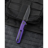 Bestech Knives Bestechman Mini Dundee Purple G10 Slip Joint EDC Knife With D2 Blade by Bestech Knives
