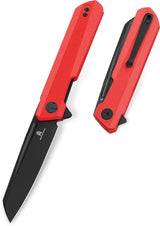 Bestech Dundee Linerlock D2 Red G10 EDC Knife BMK09F by Bestech Knives
