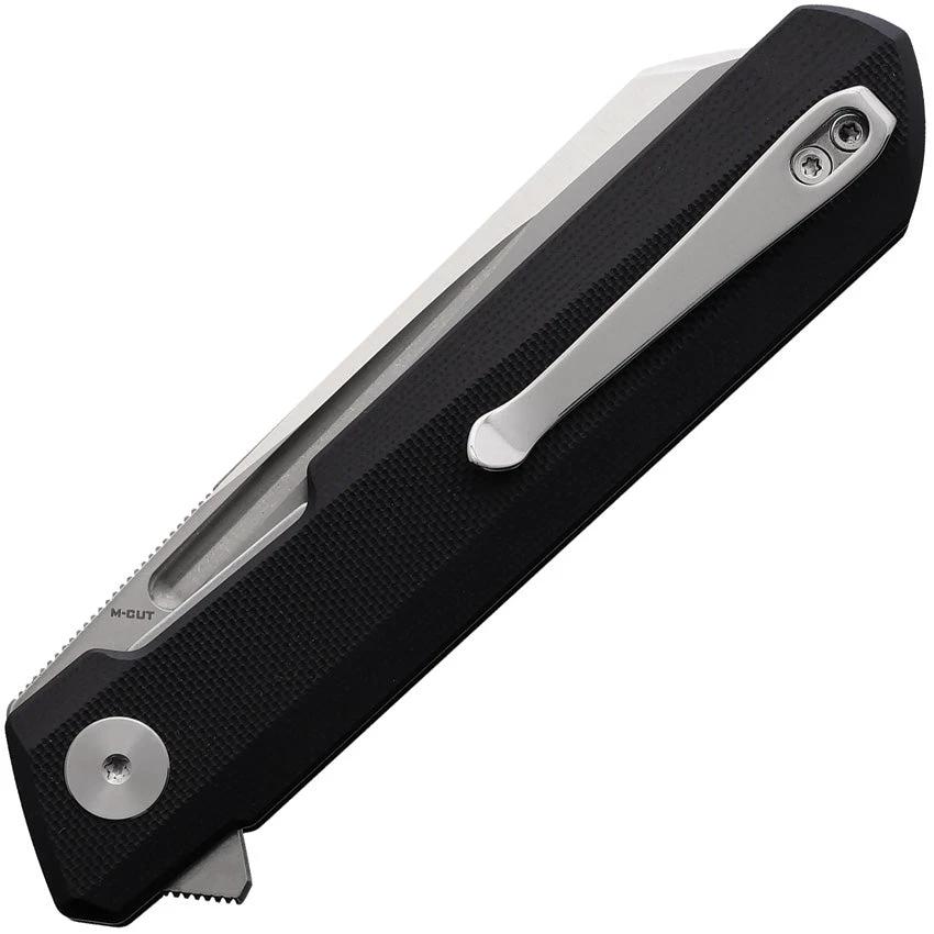 Bestech Knives Bestechman Dundee Linerlock Knife For EDC With MCut Sheepsfoot Blade And Pocket Clip by Bestech Knives