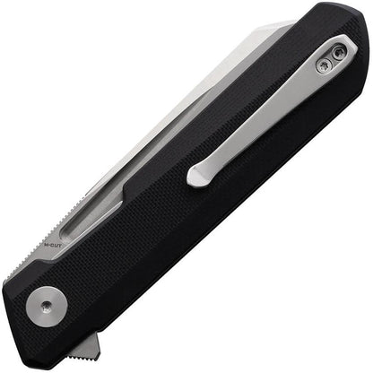 Bestech Knives Bestechman Dundee Linerlock Knife For EDC With MCut Sheepsfoot Blade And Pocket Clip by Bestech Knives