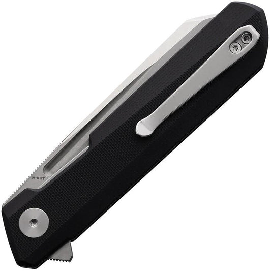 Bestech Knives Bestechman Dundee Linerlock Knife For EDC With MCut Sheepsfoot Blade And Pocket Clip by Bestech Knives