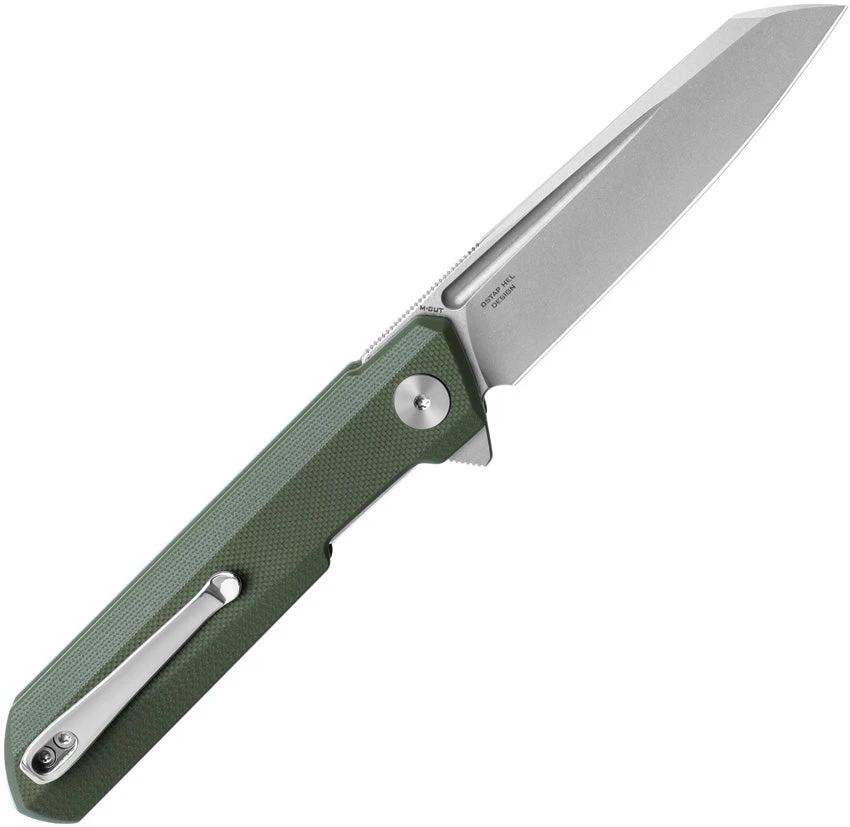 Bestech Knives Bestechman Dundee Linerlock Knife For EDC With MCut Sheepsfoot Blade And Pocket Clip by Bestech Knives