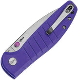 Bestechman Goodboy Jr Purple EDC Knife by Bestech Knives with D2 Blade and Purple G10 for EDC Enthusiasts by Bestech Knives
