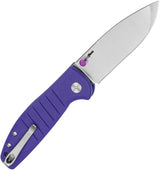 Bestechman Goodboy Jr Purple EDC Knife by Bestech Knives with D2 Blade and Purple G10 for EDC Enthusiasts by Bestech Knives