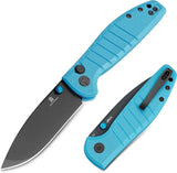 Bestech Knives Goodboy Jr Folding Knife EDC Ready With 2.88 Inch D2 Blade PVD Gray Finish Teal G10 Handle by Bestech Knives