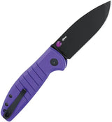 Bestech Knives Bestechman Goodboy Jr Purple G10 EDC Knife 4in Closed D2 Drop Point by Bestech Knives