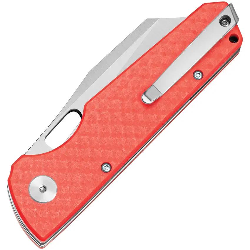 Bestech Knives Bestechman Guardian Premium B Lock Folding Knife With D2 Blade Red G10 Handle For EDC Enthusiasts by Bestech Knives
