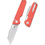 Bestech Knives Bestechman Guardian Premium B Lock Folding Knife With D2 Blade Red G10 Handle For EDC Enthusiasts by Bestech Knives