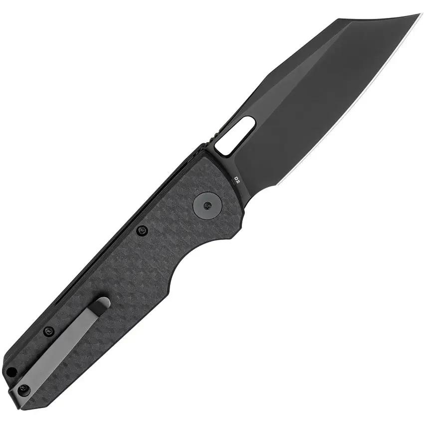 Bestech Knives Bestechman Guardian B Lock BMK11E Folding Knife 3.25 Inch D2 Blade G10 Carbon Fiber Handle EDC Fans by Bestech Knives