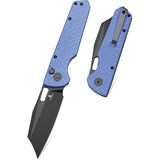 Bestech Knives Bestechman Guardian B Lock BMK11G Premium EDC Knife With D2 Black PVD Blade And Blue G10 Handle by Bestech Knives