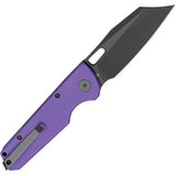 Bestechman Guardian B Lock Folding Knife BMK11H With D2 Tool Steel Blade Purple G10 Handle Premium EDC Ready by Bestech Knives