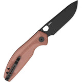 Bestech Knives Angry Owl B Lock EDC Knife BMK12D2 With D2 Blade Coated Black G10 Handle by Bestech Knives