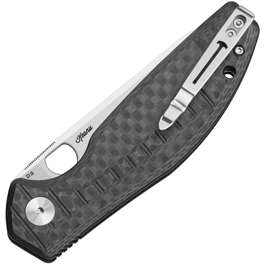 Bestech Knives Angry Owl B Lock Knife BMK12F1 D2 Blade 3.25 Inch Satin Finish G10 Handle Lanyard Ready For EDC by Bestech Knives