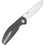Bestech Knives Angry Owl B Lock Knife BMK12F1 D2 Blade 3.25 Inch Satin Finish G10 Handle Lanyard Ready For EDC by Bestech Knives