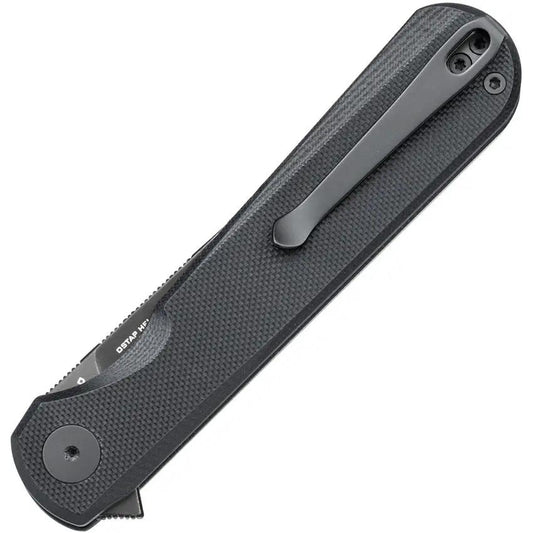 Bestech Knives Bestechman Flick Linerlock EDC Knife With D2 Tool Steel Black PVD Blade And Pocket Clip by Bestech Knives