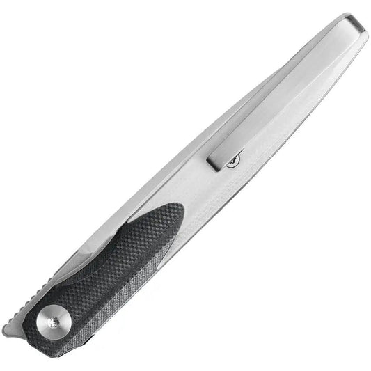Bestech Knives Bestechman Lanza Liner Lock Knife, 3.5in Satin/Stonewash 14C28N Blade, G10 Handle, EDC by Bestech Knives