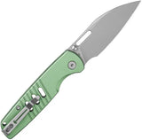 Bestech Knives Vector Button Lock EDC Knife Green Aluminum Handle Bead Blast D2 Tool Steel Blade by Bestech Knives