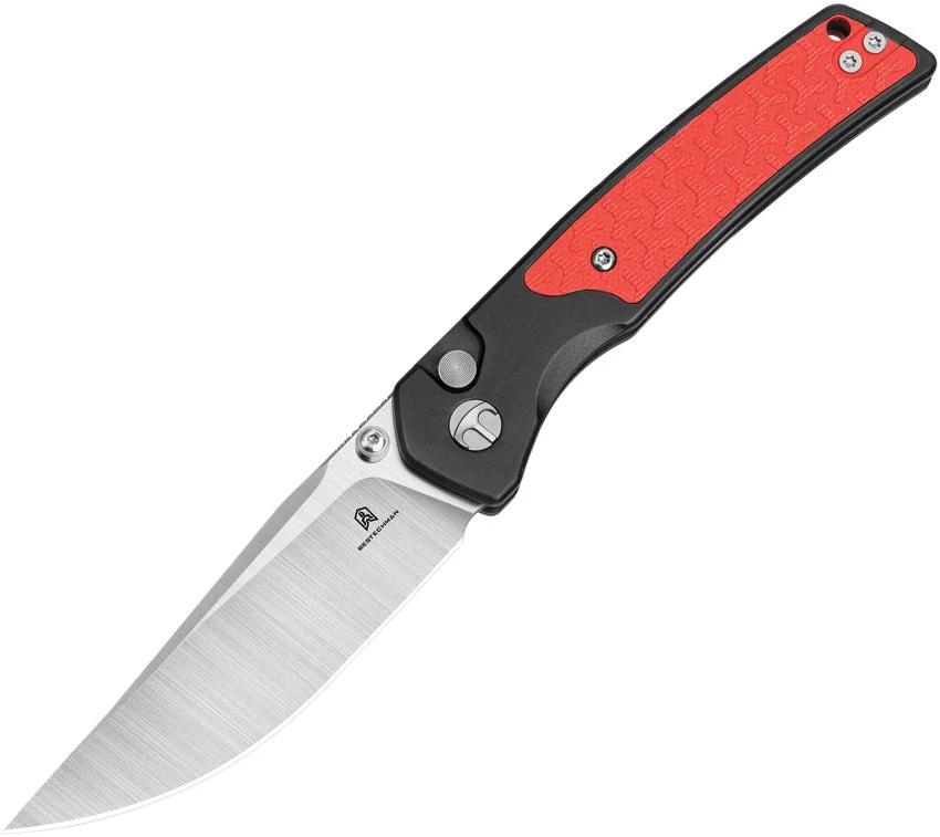 Bestech Knives Icebreaker Button Lock Knife Black Red BMK16A For EDC Enthusiasts Smooth Deployment by Bestech Knives