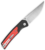 Bestech Knives Icebreaker Button Lock Knife Black Red BMK16A For EDC Enthusiasts Smooth Deployment by Bestech Knives