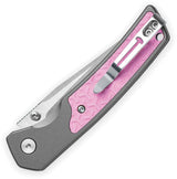 Bestech Knives Icebreaker Button Lock Knife Gry Pnk BMK16B For EDC Enthusiasts Premium Build by Bestech Knives