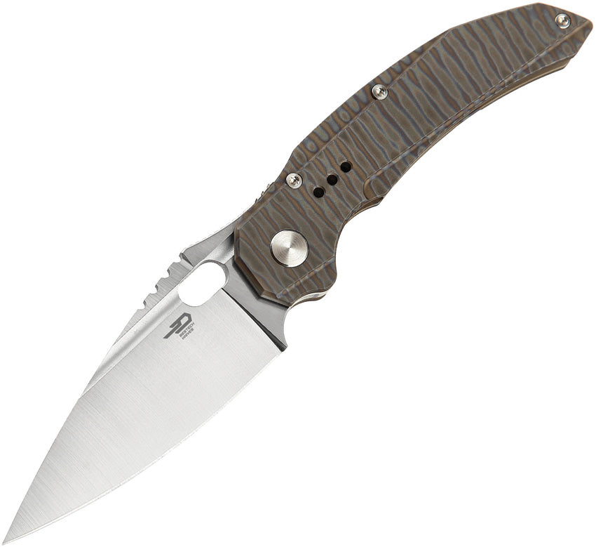 Bestech Knives Exploit Framelock Flame BT2005D