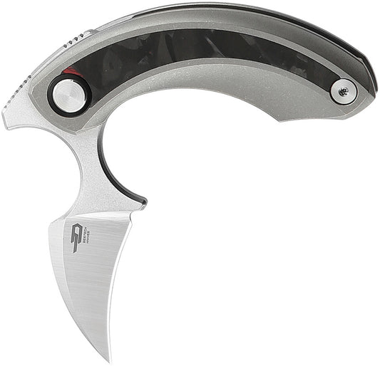 Bestech Knives Strelit Framelock Gray/CF BT2103E