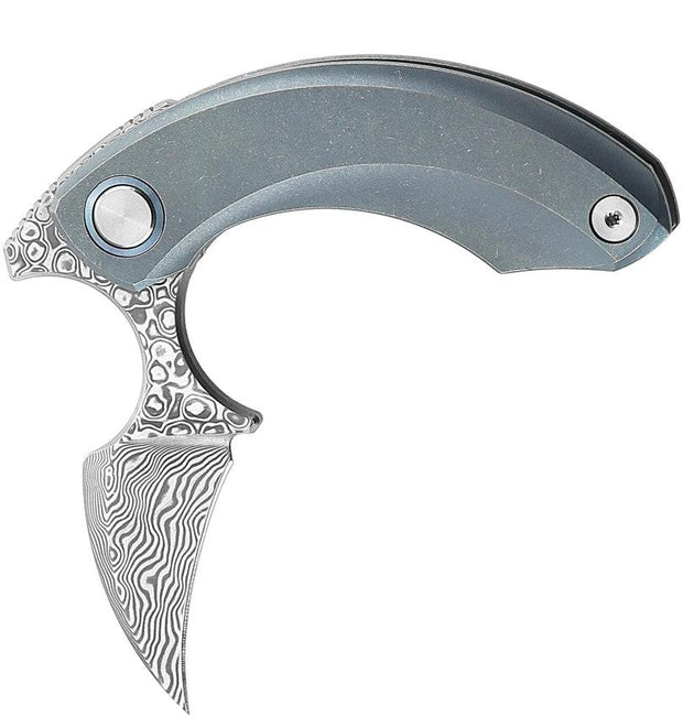 Bestech Knives Strelit Framelock Damascus/Bl BT2103I by Bestech Knives