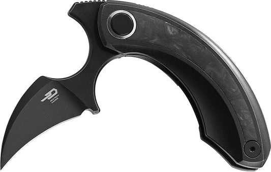 Bestech Knives Strelit Framelock Blk/CF BT2103L