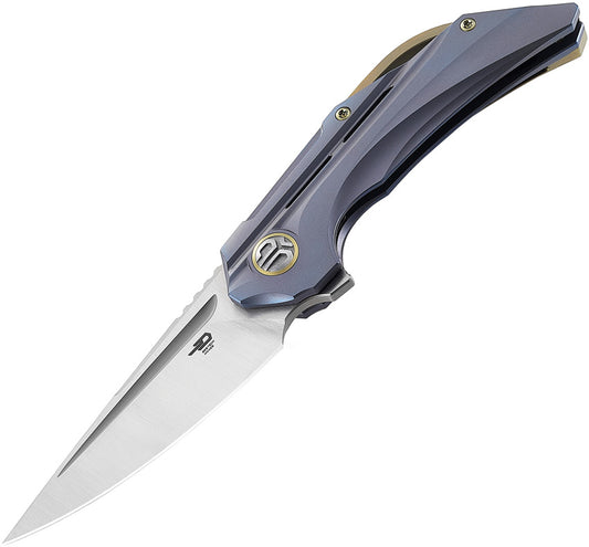 Bestech Knives Vigil Framelock Blue BT2201B