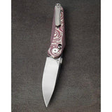 Bestech Knives Mothus Bar Lock Pink BT2206D EDC Knife For Everyday Carry Enthusiasts Premium M390 Blade by Bestech Knives