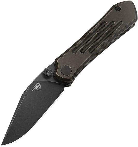 Bestech Knives Icarus Framelock Black/Bronze BT2302B