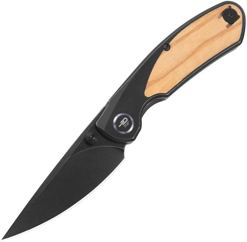 Bestech Knives Lito Framelock Ti/Olive BT2307C by Bestech Knives