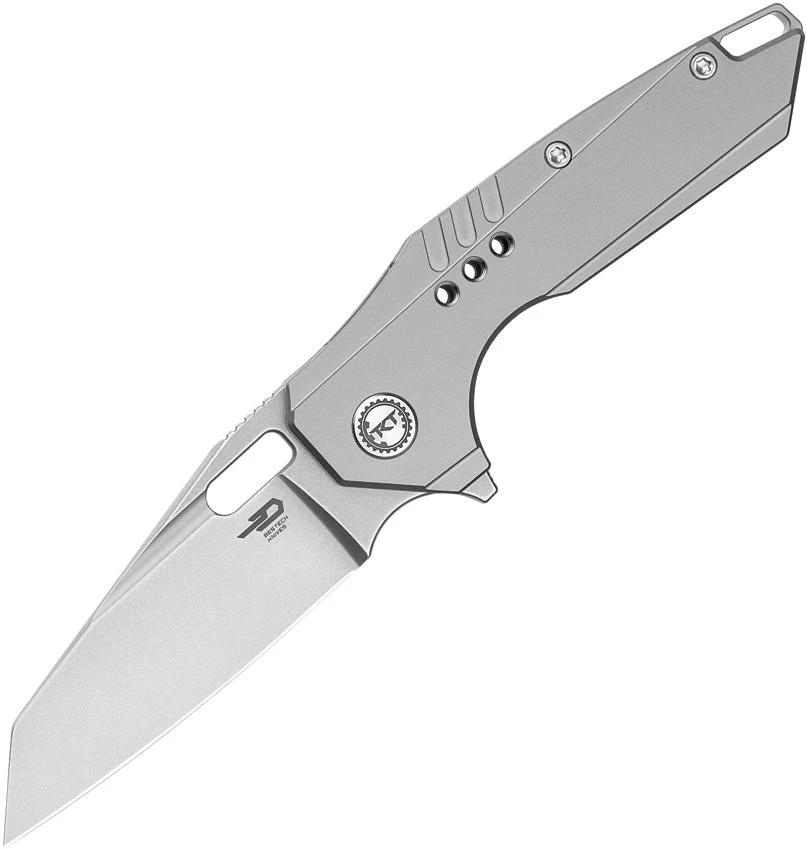 Bestech Knives Nyxie 3 Framelock Ti Gray BT2308A by Bestech Knives