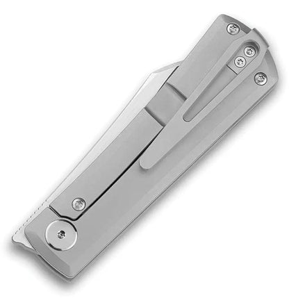 Bestech Knives Bruv Framelock Ti BT2401A EDC Ready Premium Bohler M390 Wharncliffe Blade Titanium Handle by Bestech Knives