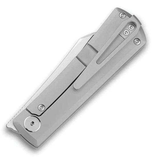 Bestech Knives Bruv Framelock Ti BT2401A EDC Ready Premium Bohler M390 Wharncliffe Blade Titanium Handle by Bestech Knives