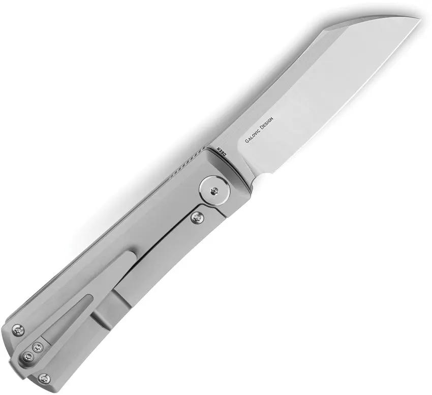 Bestech Knives Bruv Framelock Ti BT2401A EDC Ready Premium Bohler M390 Wharncliffe Blade Titanium Handle by Bestech Knives