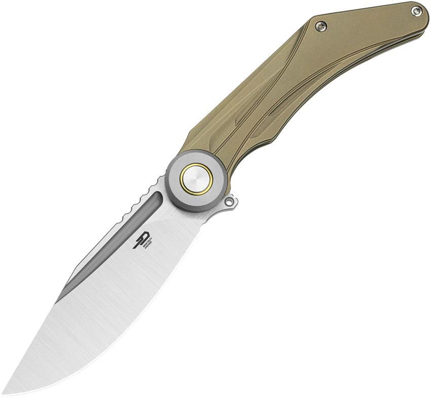 Bestech Knives Seraph Framelock Ti Bronze BT2403B by Bestech Knives