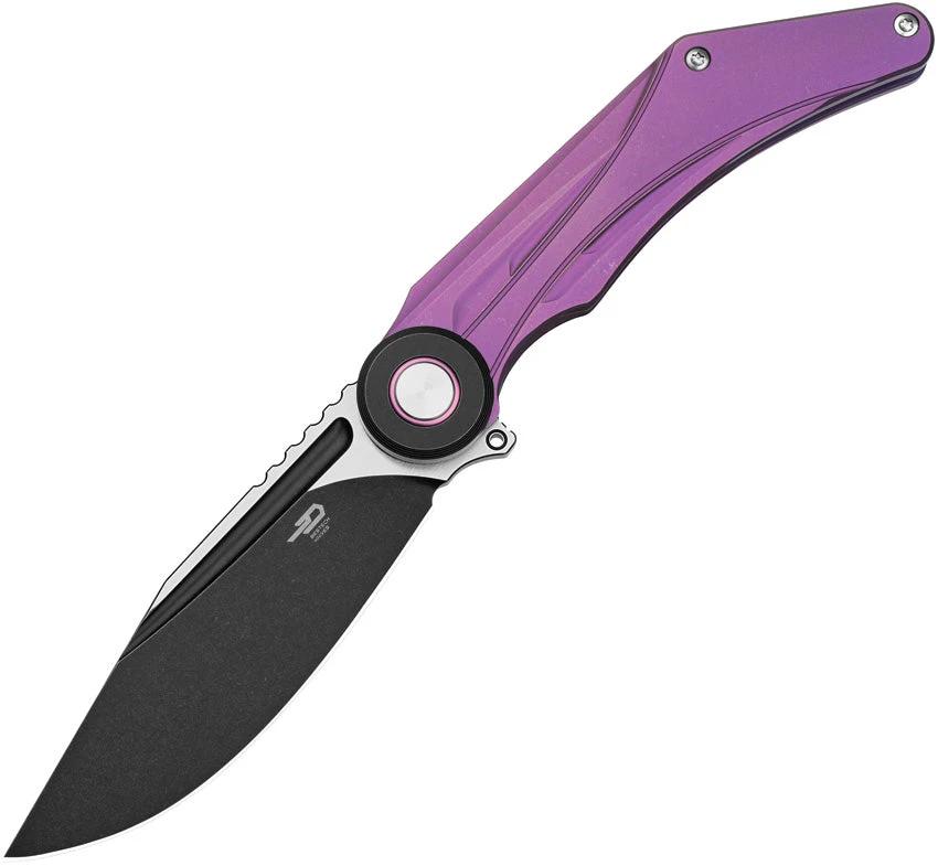 Bestech Knives Seraph Framelock Ti Purple BT2403C by Bestech Knives