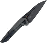 Bestech Knives VKNAVI Framelock MCut BT2404A Knife Black Stonewash Titanium Handle Red Copper Inlay EDC Enthusiasts by Bestech Knives