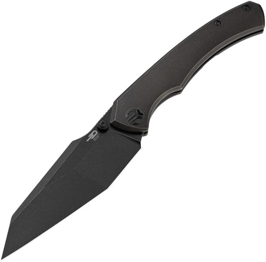 Bestech Knives Clastic Framelock Black/Bronze BT2407B by Bestech Knives
