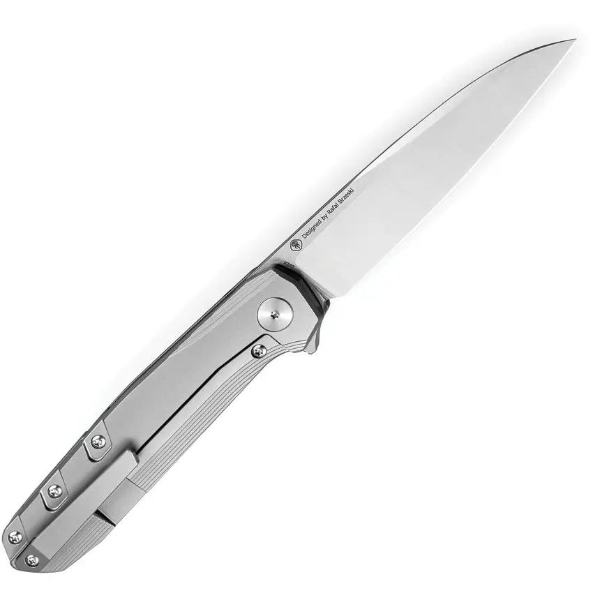 Bestech Knives 9 Framelock Ti Gray BT2408A M390 Blade EDC Knife For Everyday Carry Enthusiasts by Bestech Knives