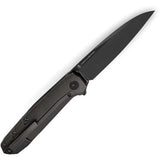 Bestech Knives BT2408B Framelock Titanium EDC Knife With Black Stonewash M390 Blade For Everyday Carry Enthusiasts by Bestech Knives